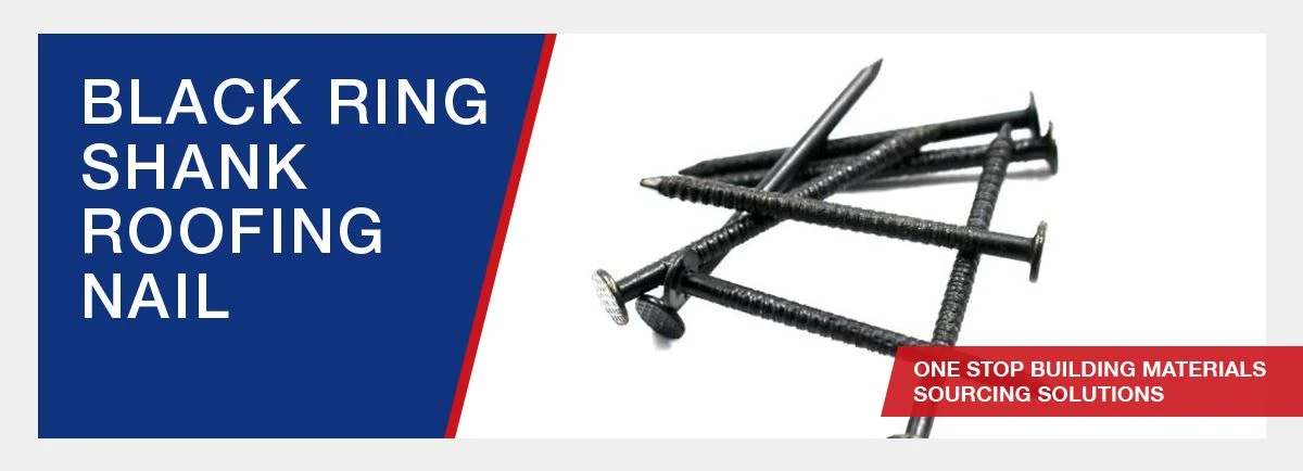 Black Ring Shank Roofing Nail-Hebei Sinostar-1 Black Ring Shank Roofing Nail-Hebei Sinostar-1