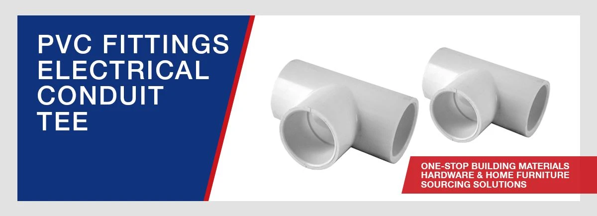 PVC Fittings Electrical Conduit Tee hbsinostar PVC Fittings Electrical Conduit Tee hbsinostar