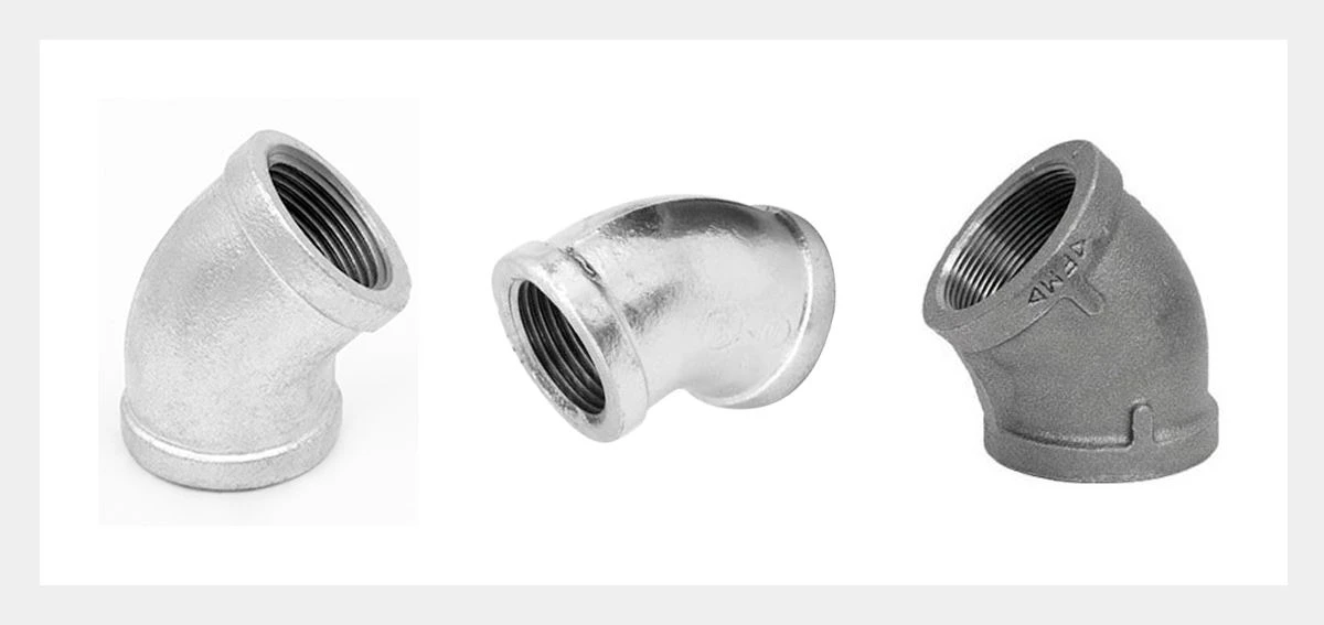 Malleable Iron Fitting 45 Degree Elbow hbsinostar1 Malleable Iron Fitting 45 Degree Elbow hbsinostar1