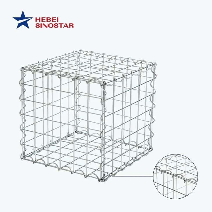 Kaynaklı örgü gabions